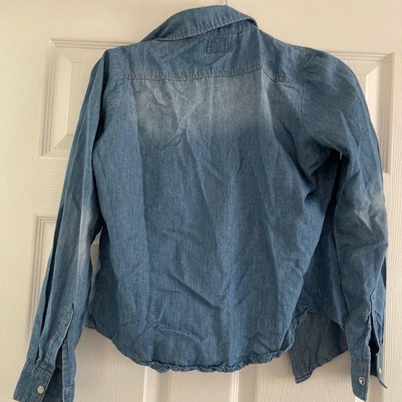 Denim Button Down - Picture 2 of 6